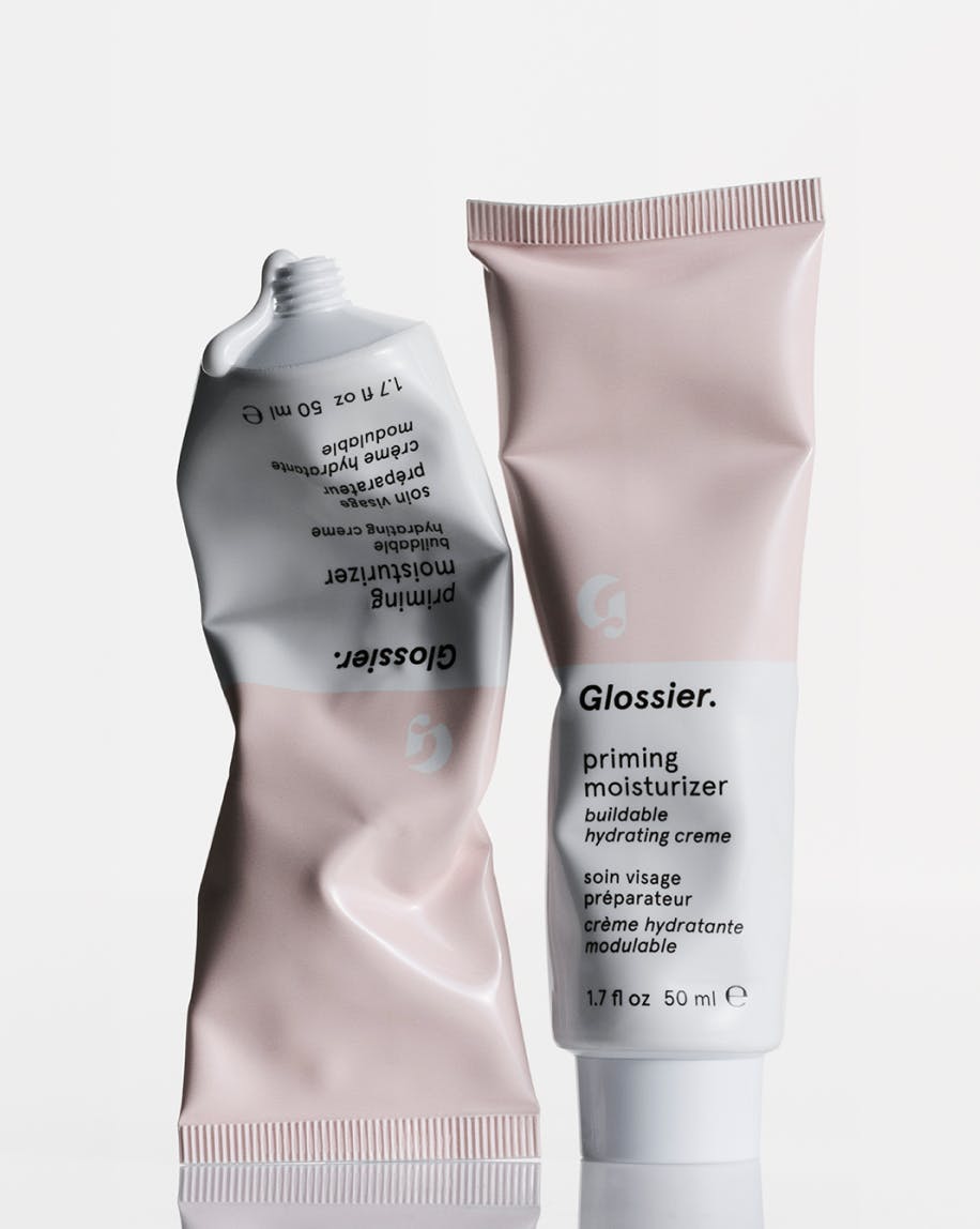 priming moisturizer tubes side by side
